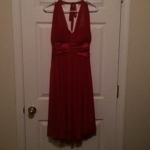 DB Studio (from David’s bridal) L red dress